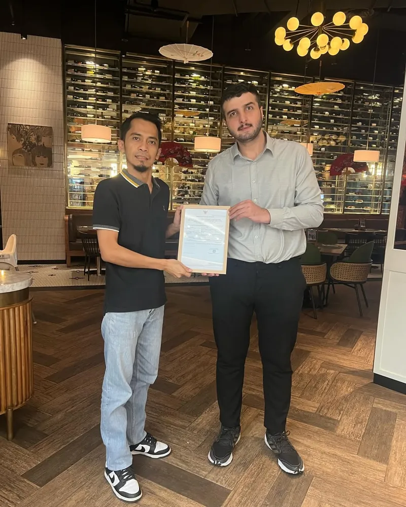 Izin SKPL B & C untuk Bowie Restaurant & Bar